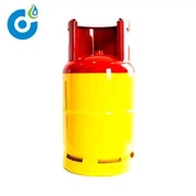 Cilindro de gas de cocina LPG 12.5KG de acero soldado con autógena de buena calidad con mejores ventas